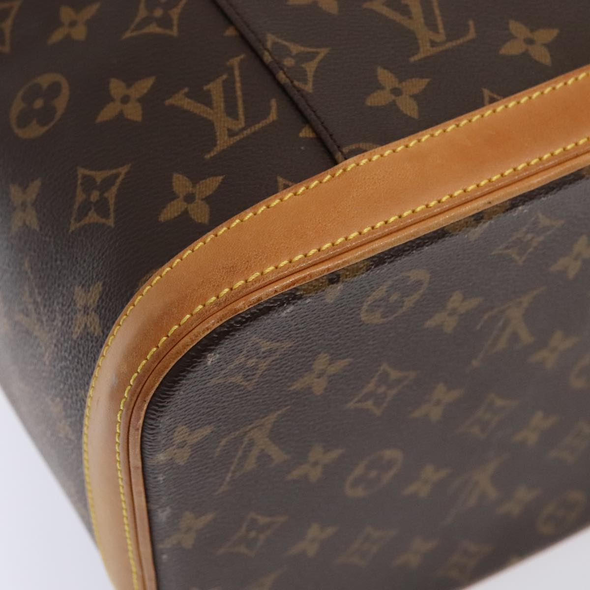 LOUIS VUITTON Monogram Nice Hand Bag M47280 LV Auth 89350