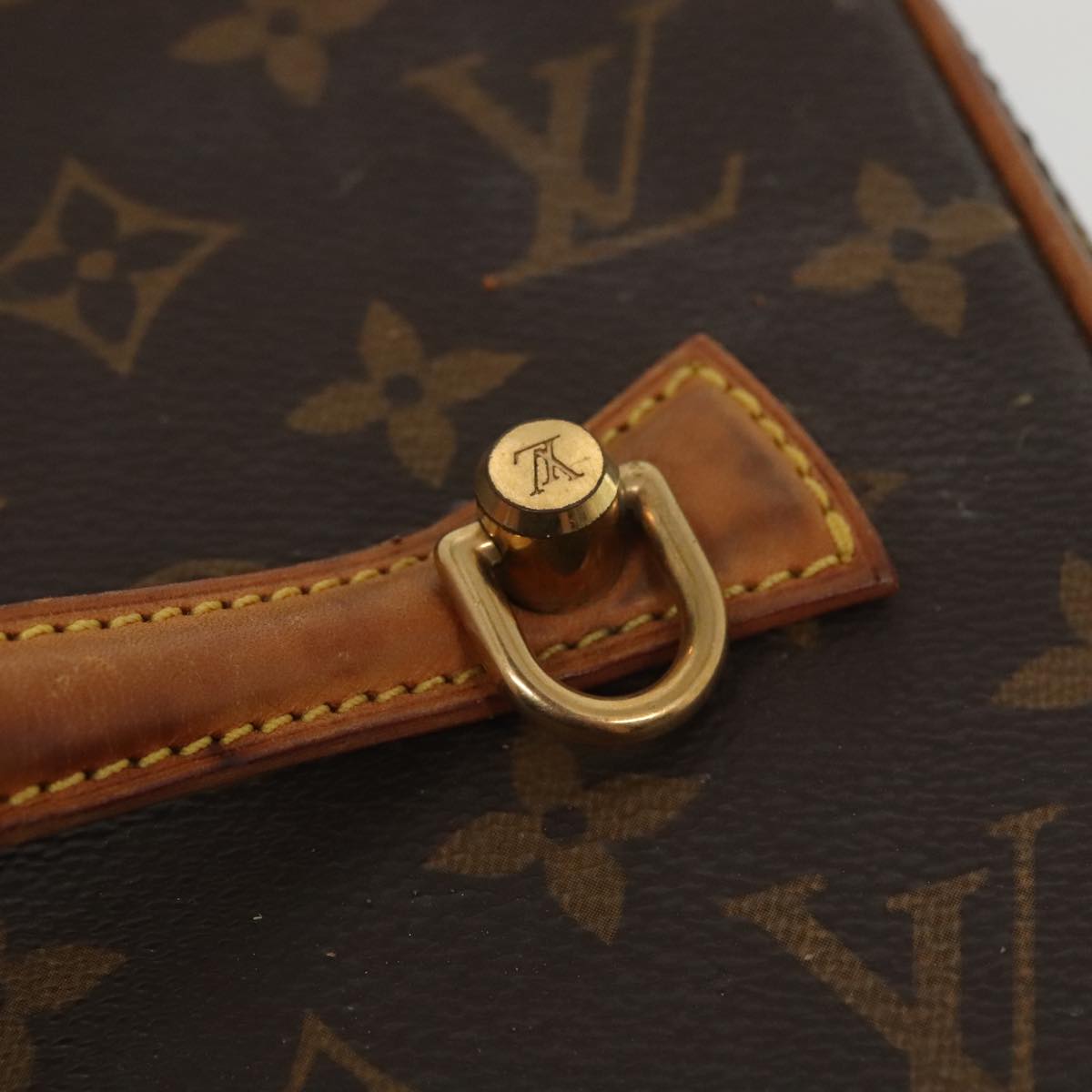 LOUIS VUITTON Monogram Nice Hand Bag M47280 LV Auth 89350