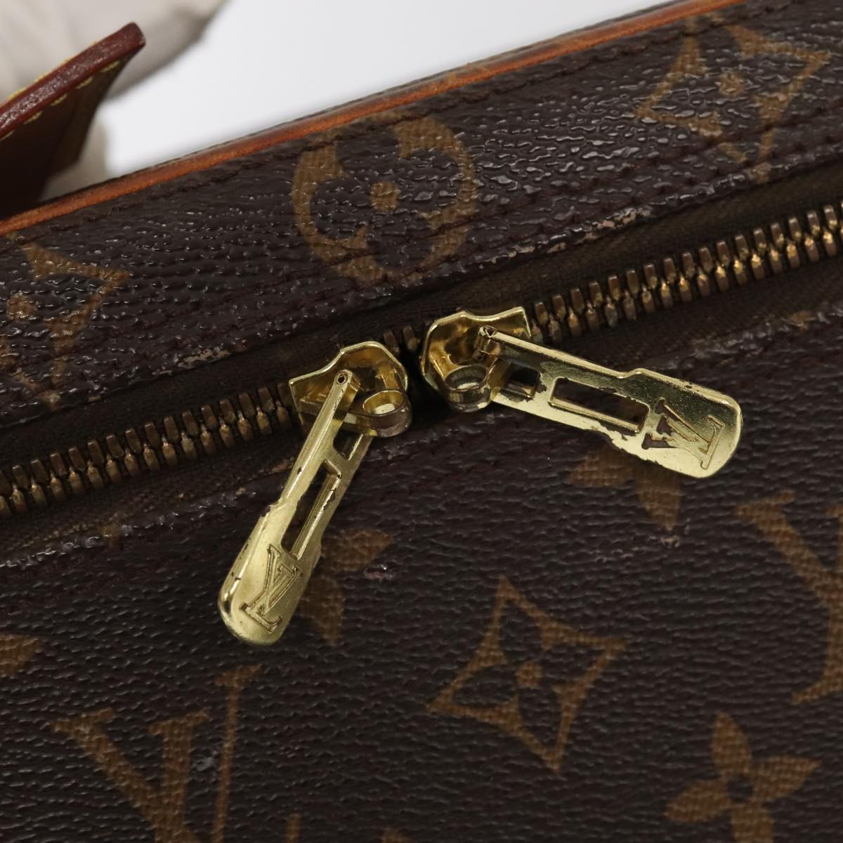 LOUIS VUITTON Monogram Nice Hand Bag M47280 LV Auth 89350