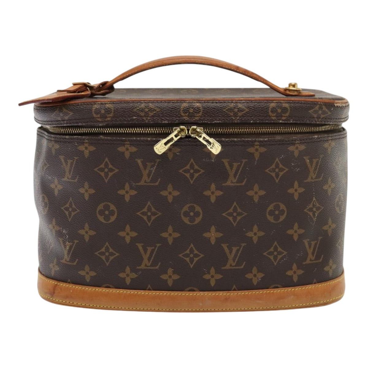 LOUIS VUITTON Monogram Nice Hand Bag M47280 LV Auth 89350