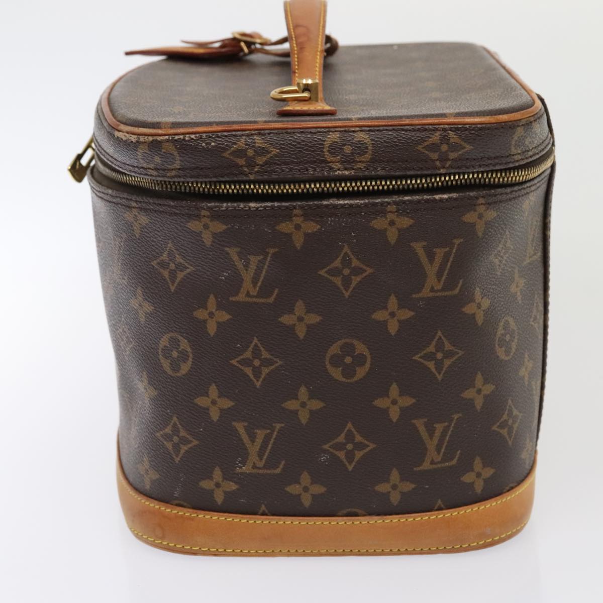 LOUIS VUITTON Monogram Nice Hand Bag M47280 LV Auth 89350