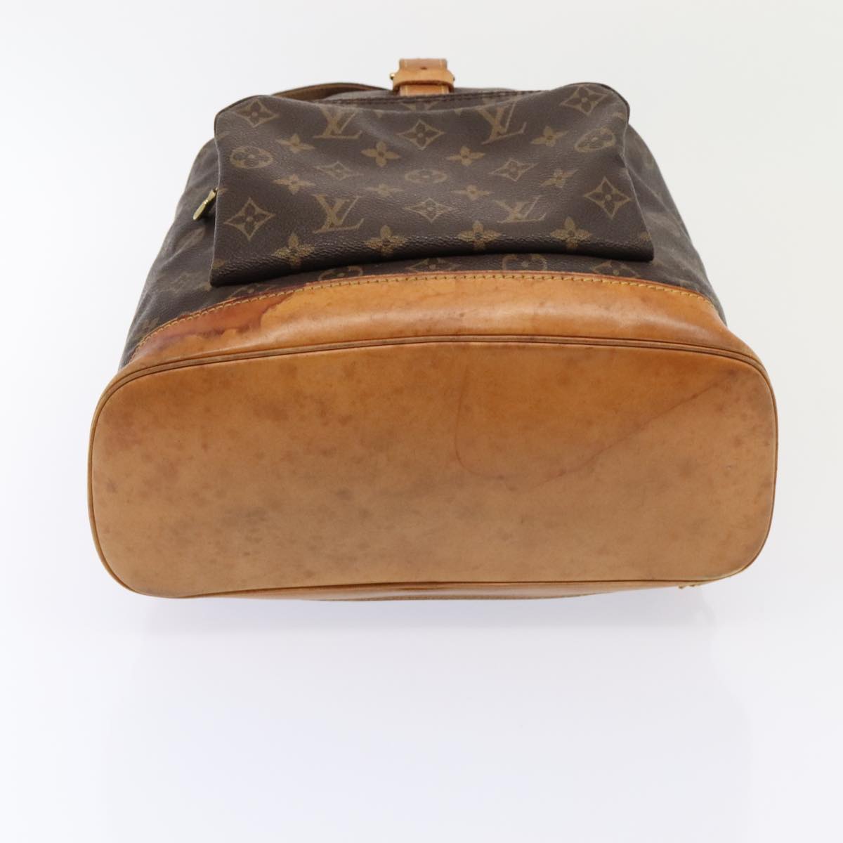 LOUIS VUITTON Monogram Montsouris GM Backpack M51135 LV Auth 89385