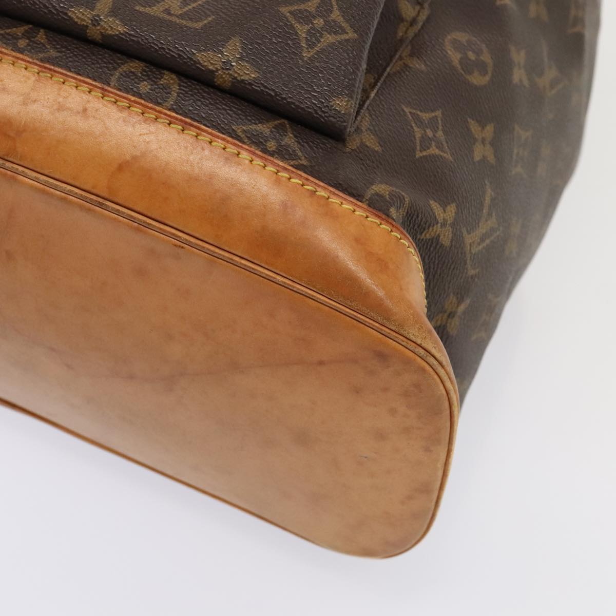 LOUIS VUITTON Monogram Montsouris GM Backpack M51135 LV Auth 89385