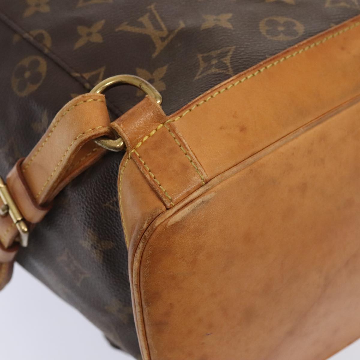 LOUIS VUITTON Monogram Montsouris GM Backpack M51135 LV Auth 89385