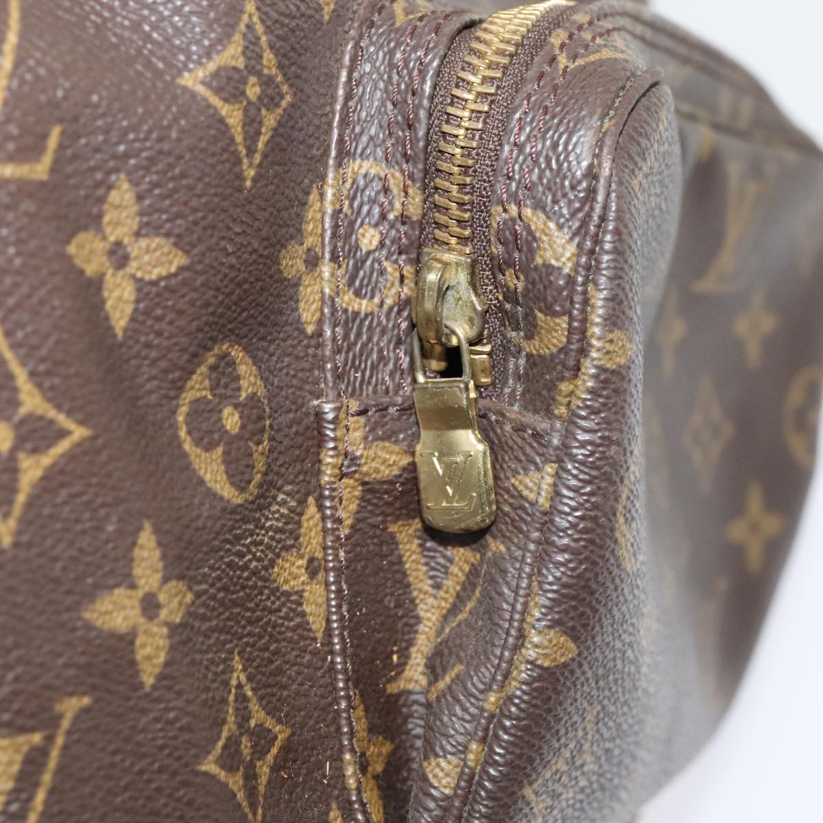 LOUIS VUITTON Monogram Montsouris GM Backpack M51135 LV Auth 89385