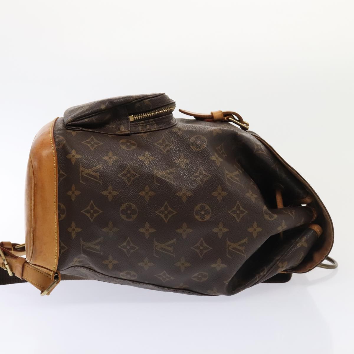 LOUIS VUITTON Monogram Montsouris GM Backpack M51135 LV Auth 89385