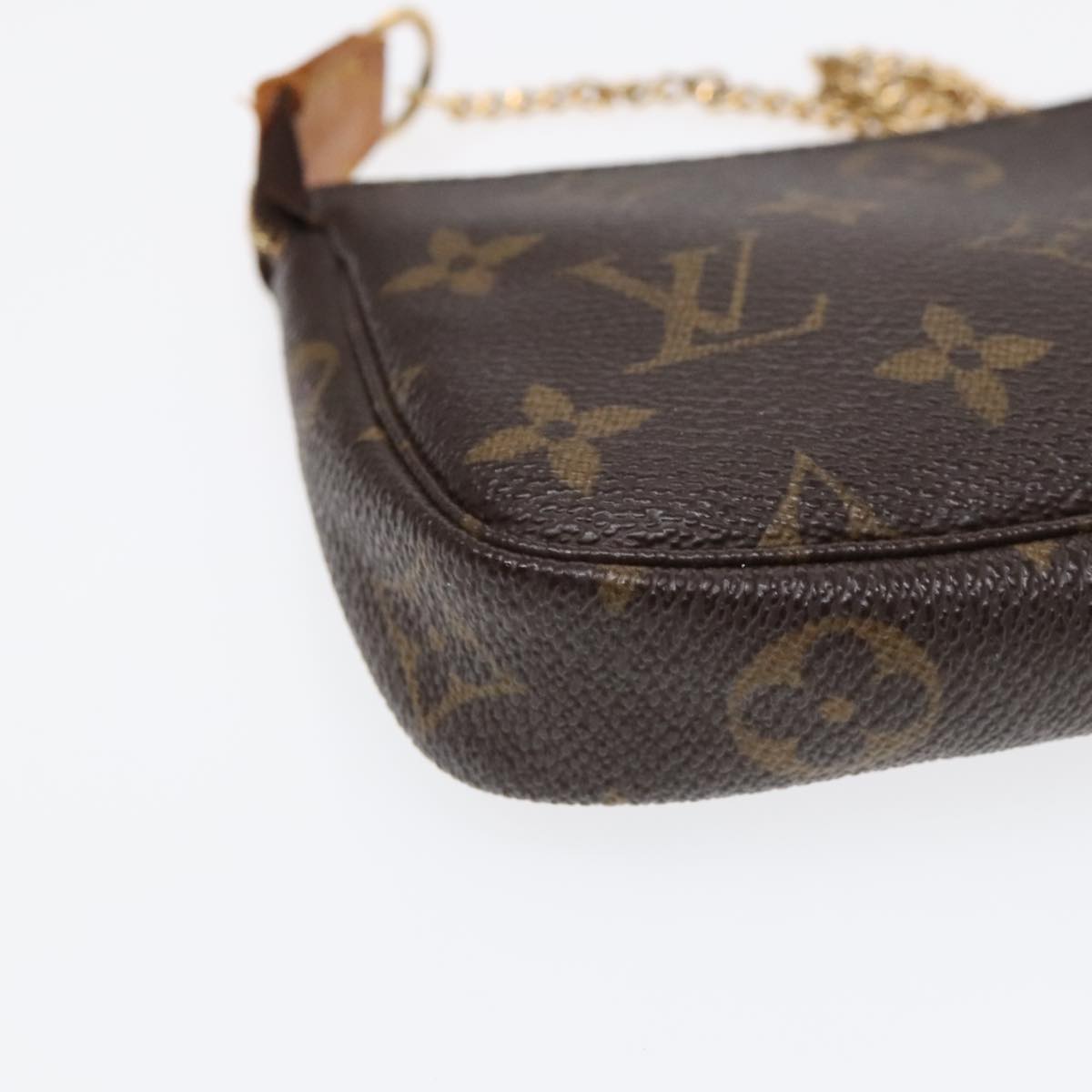 LOUIS VUITTON Monogram Mini Pochette Accessoires Pouch M58009 LV Auth 89396