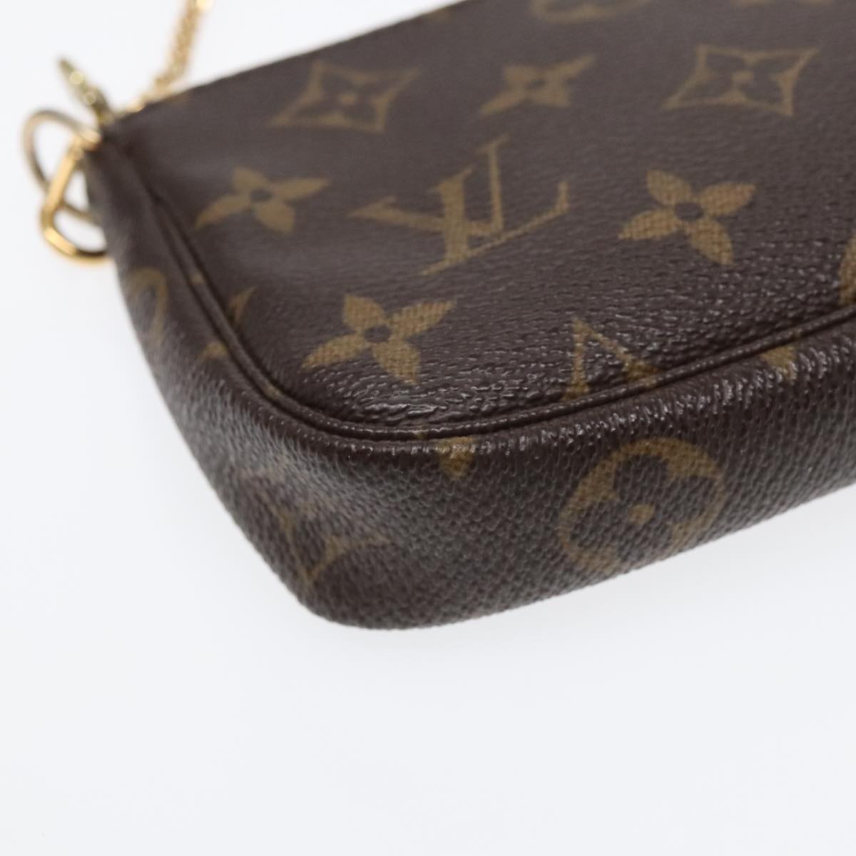 LOUIS VUITTON Monogram Mini Pochette Accessoires Pouch M58009 LV Auth 89396