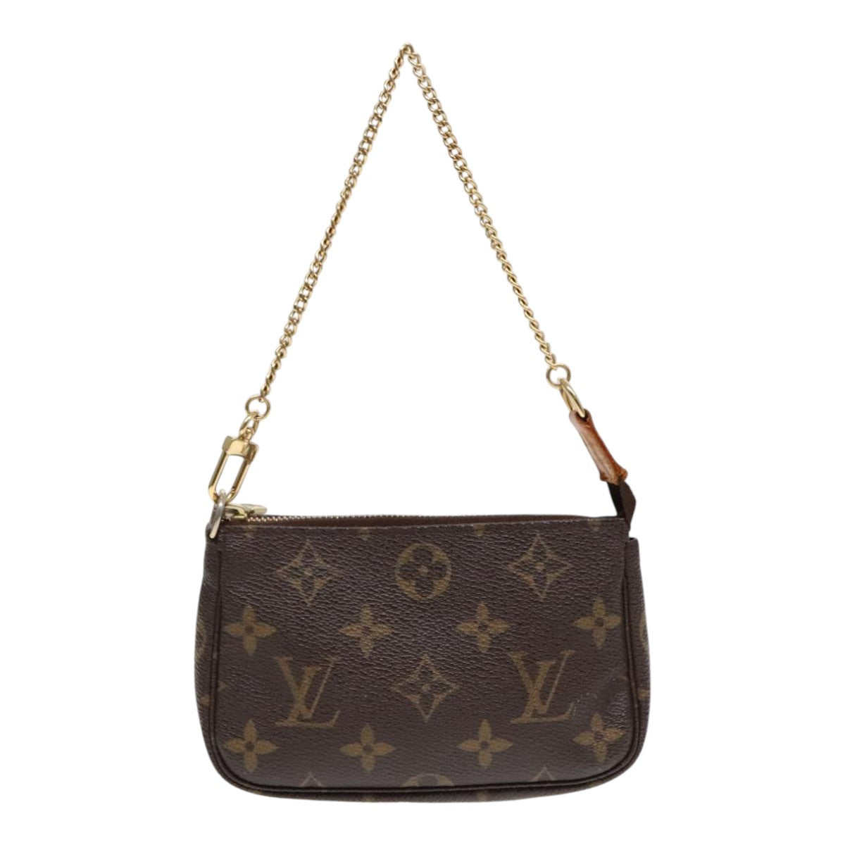 LOUIS VUITTON Monogram Mini Pochette Accessoires Pouch M58009 LV Auth 89396