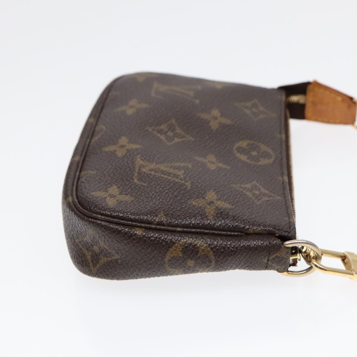 LOUIS VUITTON Monogram Mini Pochette Accessoires Pouch M58009 LV Auth 89396