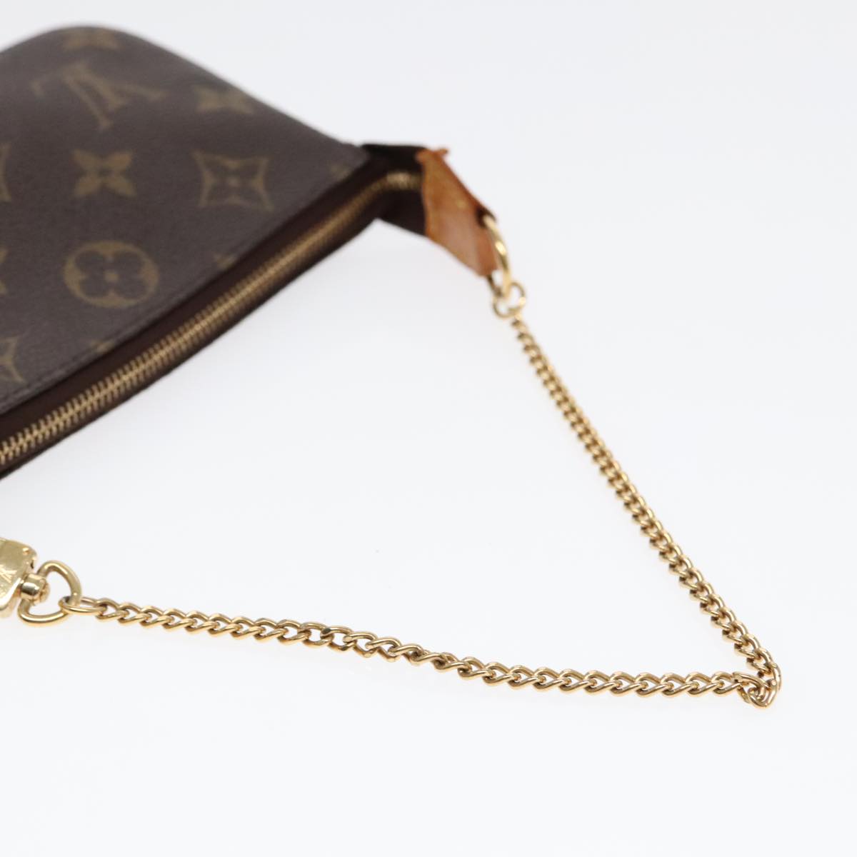 LOUIS VUITTON Monogram Mini Pochette Accessoires Pouch M58009 LV Auth 89396