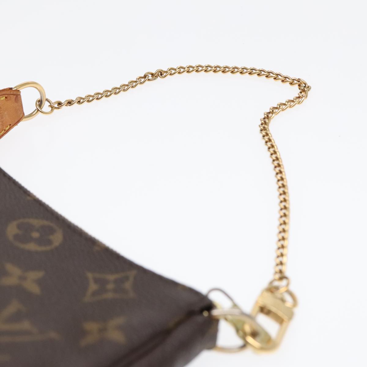 LOUIS VUITTON Monogram Mini Pochette Accessoires Pouch M58009 LV Auth 89396