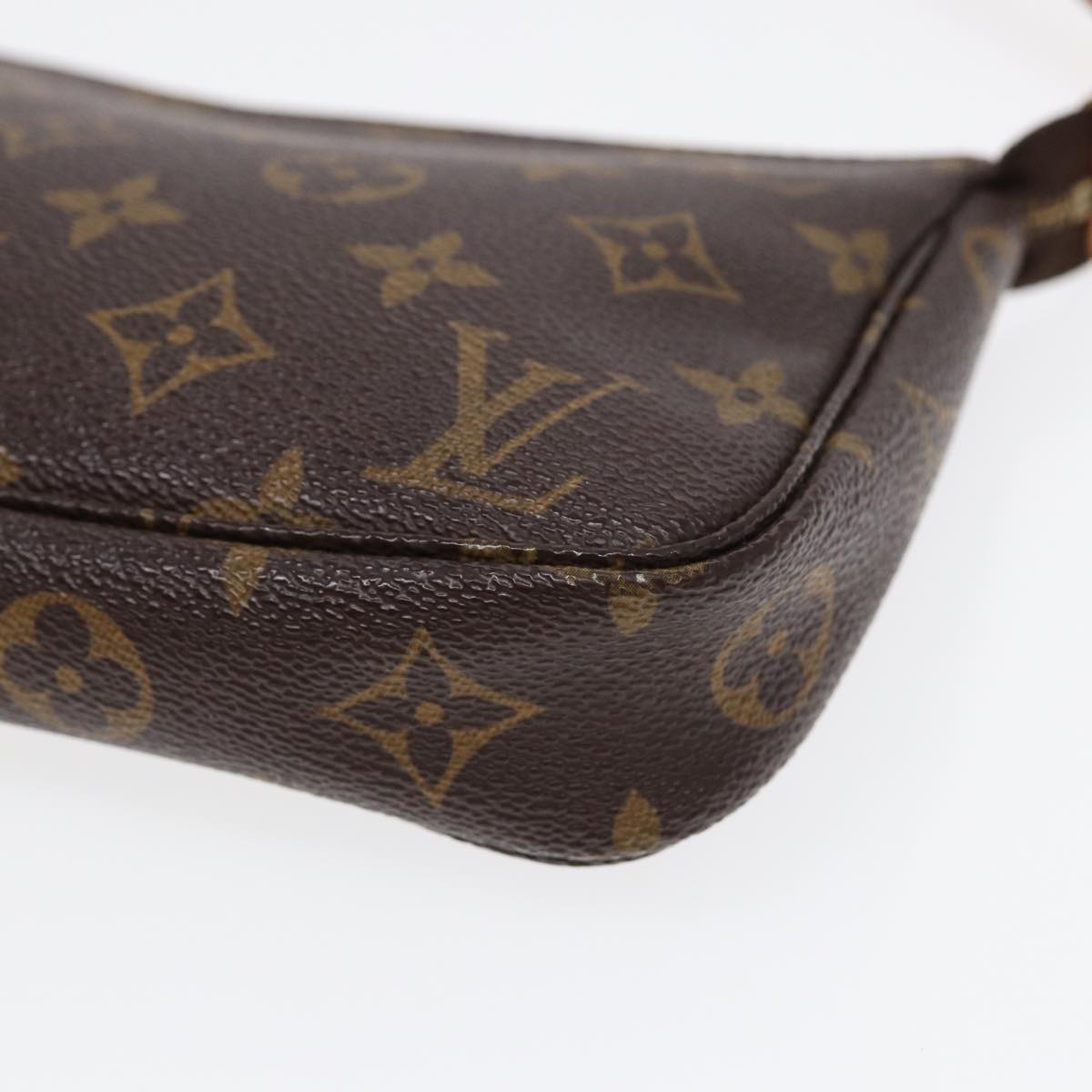 LOUIS VUITTON Monogram Pochette Accessoires Pouch M51980 LV Auth 89437