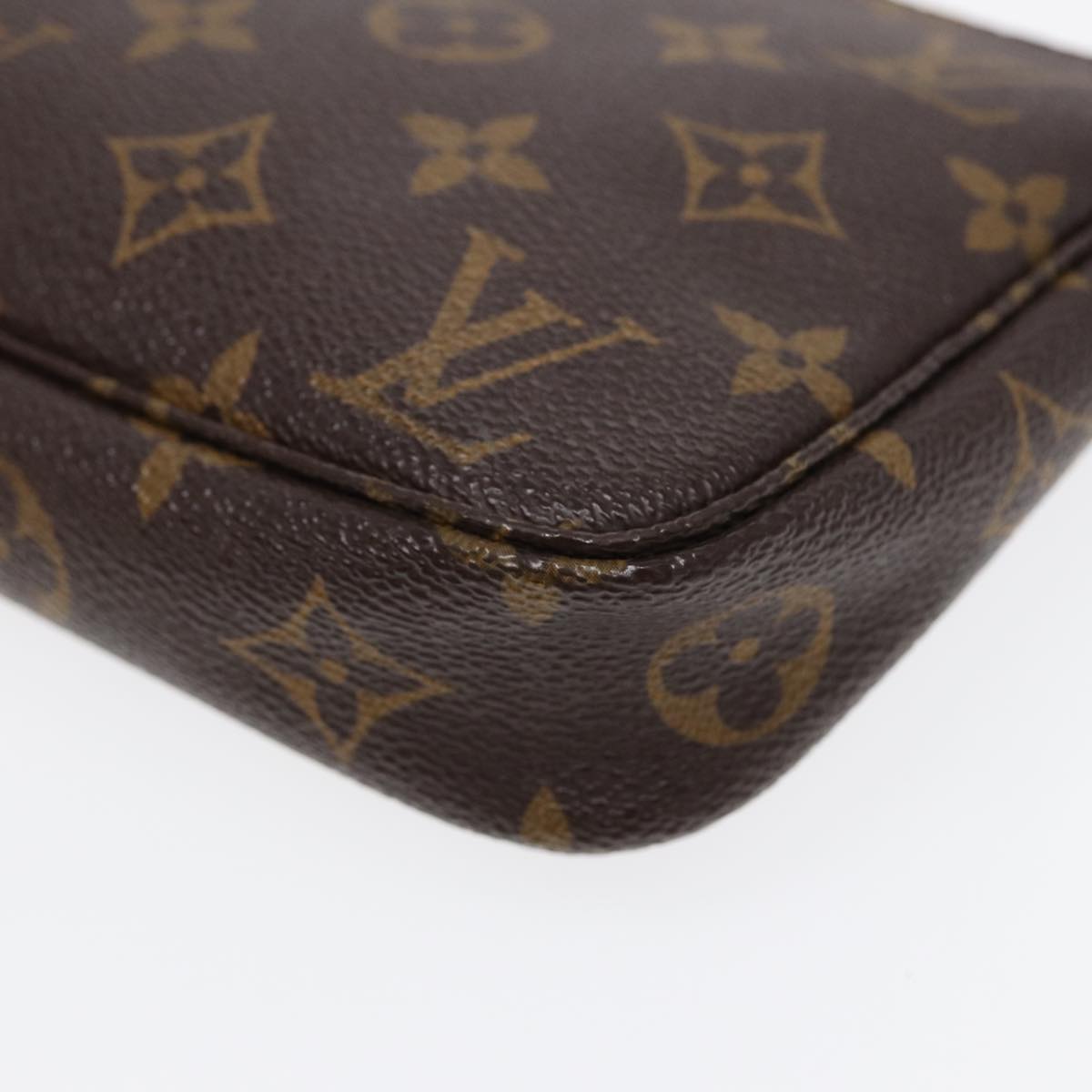 LOUIS VUITTON Monogram Pochette Accessoires Pouch M51980 LV Auth 89437