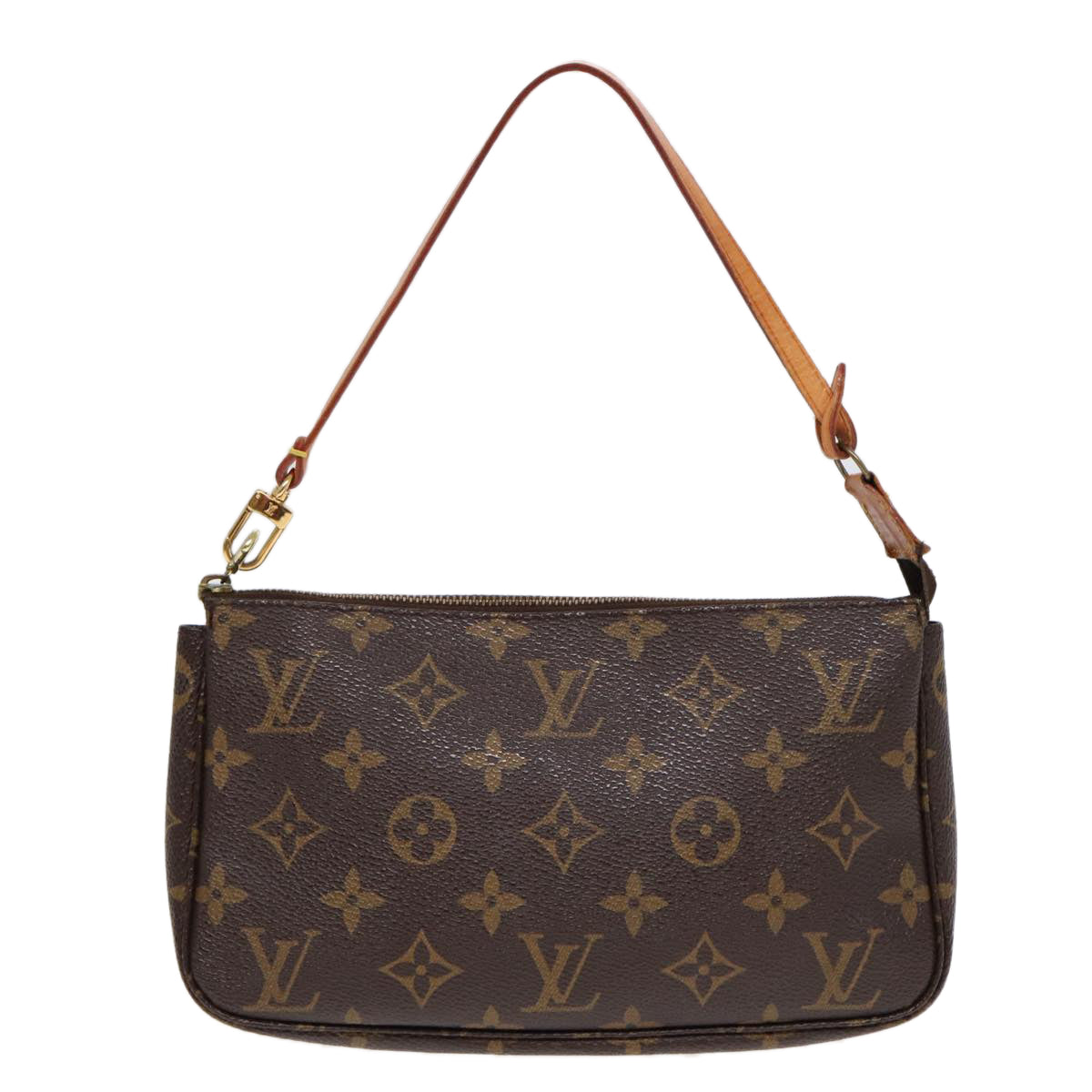 LOUIS VUITTON Monogram Pochette Accessoires Pouch M51980 LV Auth 89437