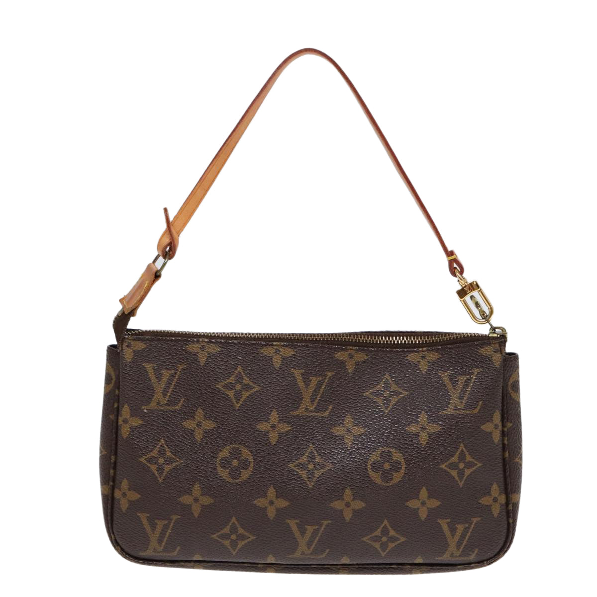 LOUIS VUITTON Monogram Pochette Accessoires Pouch M51980 LV Auth 89437