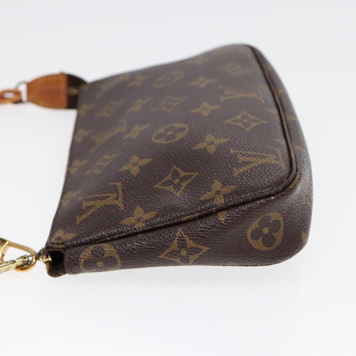 LOUIS VUITTON Monogram Pochette Accessoires Pouch M51980 LV Auth 89437