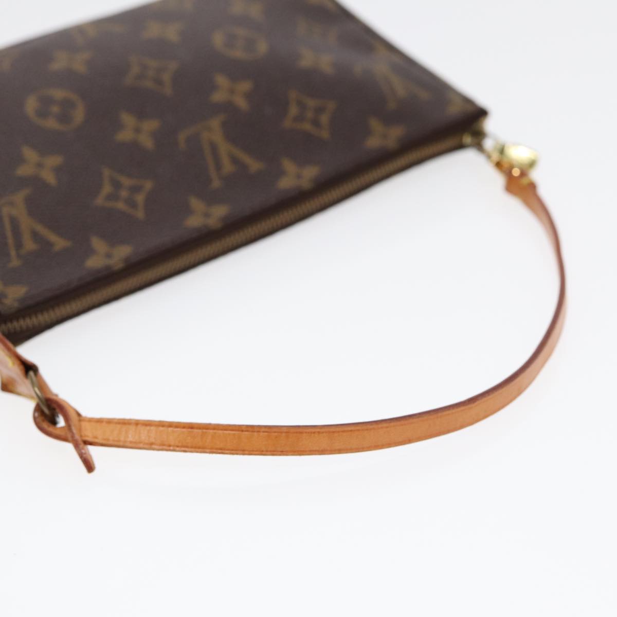 LOUIS VUITTON Monogram Pochette Accessoires Pouch M51980 LV Auth 89437