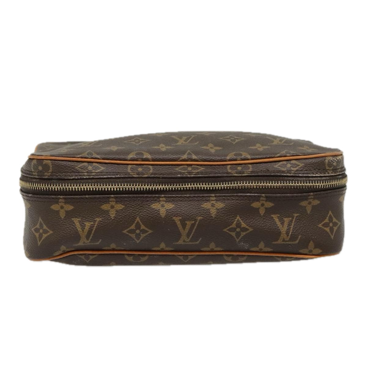 LOUIS VUITTON Monogram Trousse Boite Cosmetic Pouch M47640 LV Auth 89444