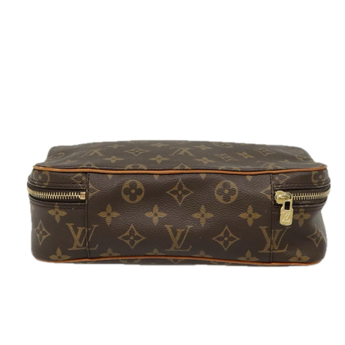 LOUIS VUITTON Monogram Trousse Boite Cosmetic Pouch M47640 LV Auth 89444