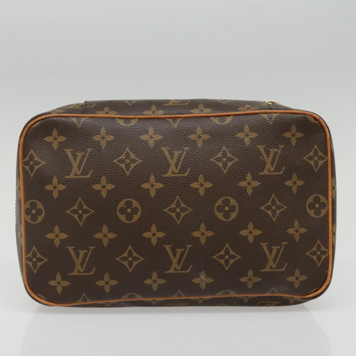 LOUIS VUITTON Monogram Trousse Boite Cosmetic Pouch M47640 LV Auth 89444