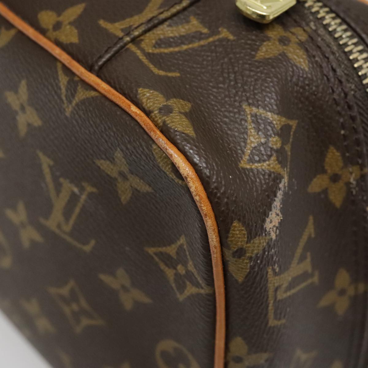 LOUIS VUITTON Monogram Trousse Boite Cosmetic Pouch M47640 LV Auth 89444