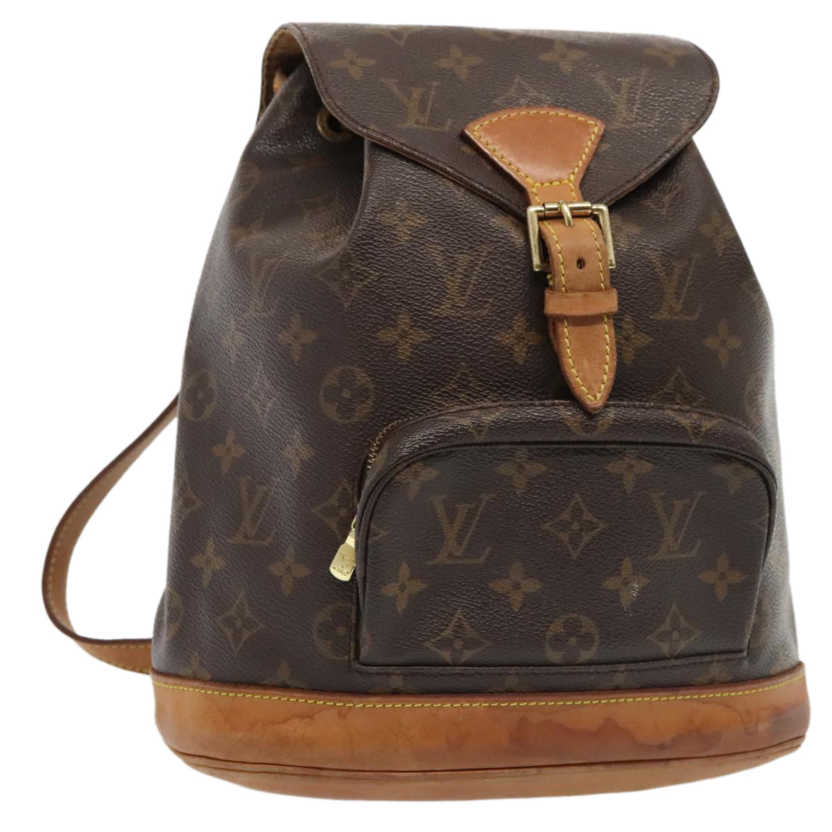 LOUIS VUITTON Monogram Montsouris MM Backpack M51136 LV Auth 89454