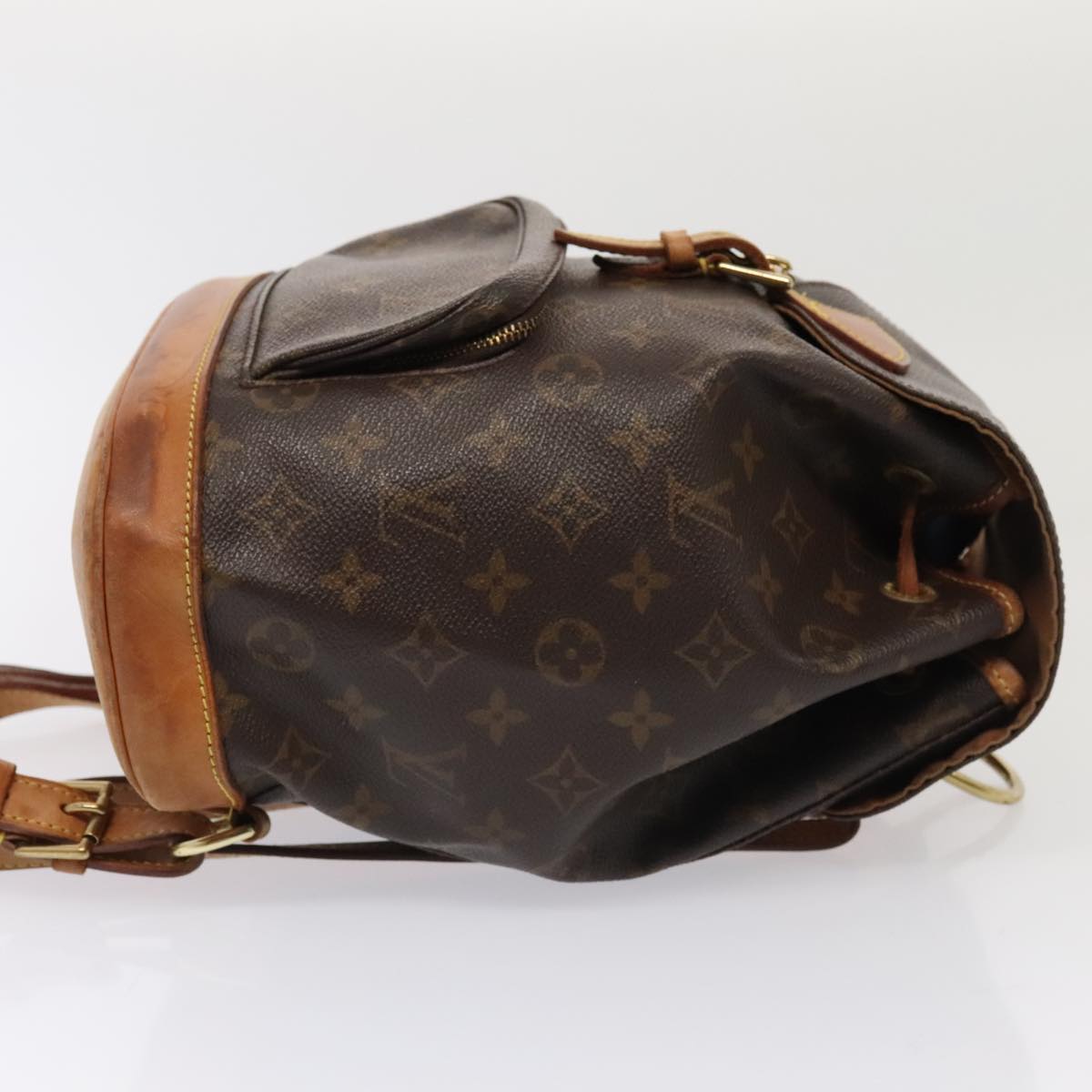 LOUIS VUITTON Monogram Montsouris MM Backpack M51136 LV Auth 89454