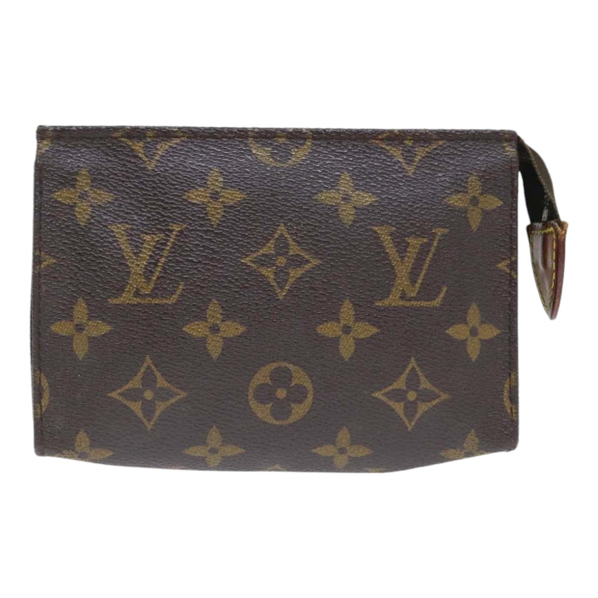 LOUIS VUITTON Monogram Poche Toilette 15 Pouch M47546 LV Auth 89477