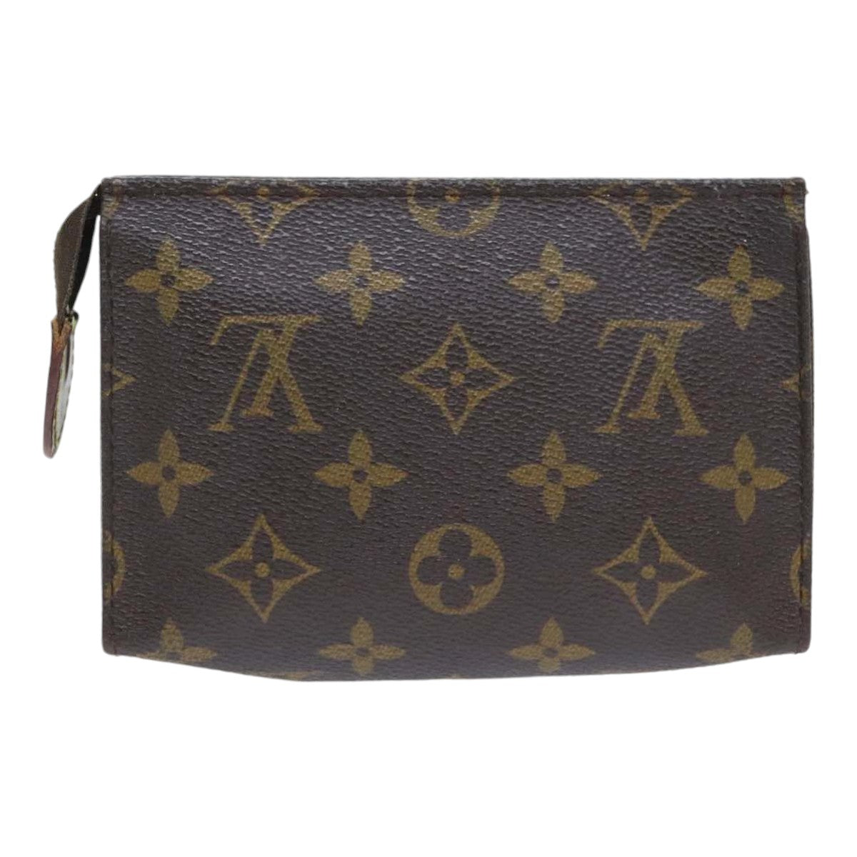 LOUIS VUITTON Monogram Poche Toilette 15 Pouch M47546 LV Auth 89477