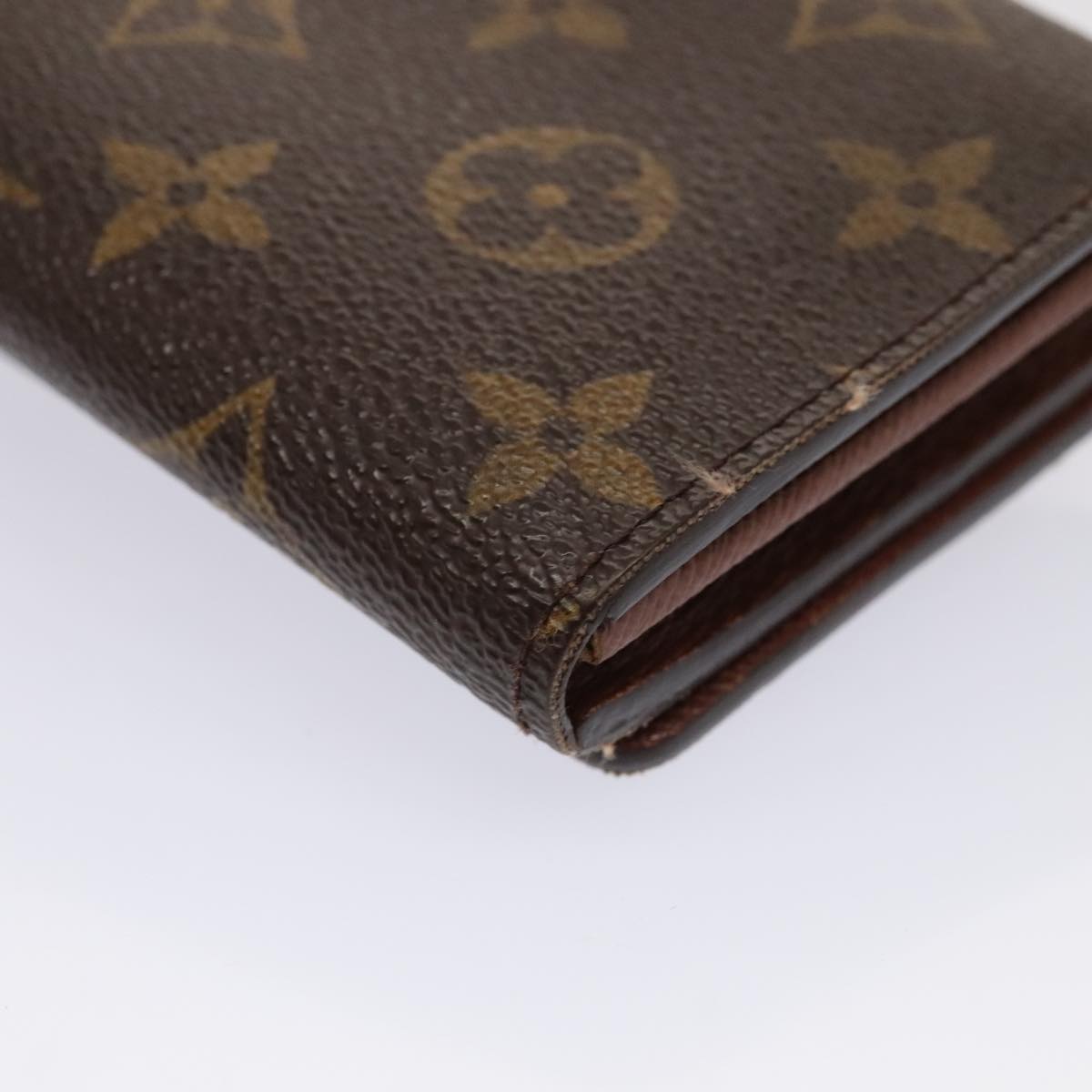 LOUIS VUITTON Monogram Portefeuille Tresol Wallet M61736 LV Auth 89482