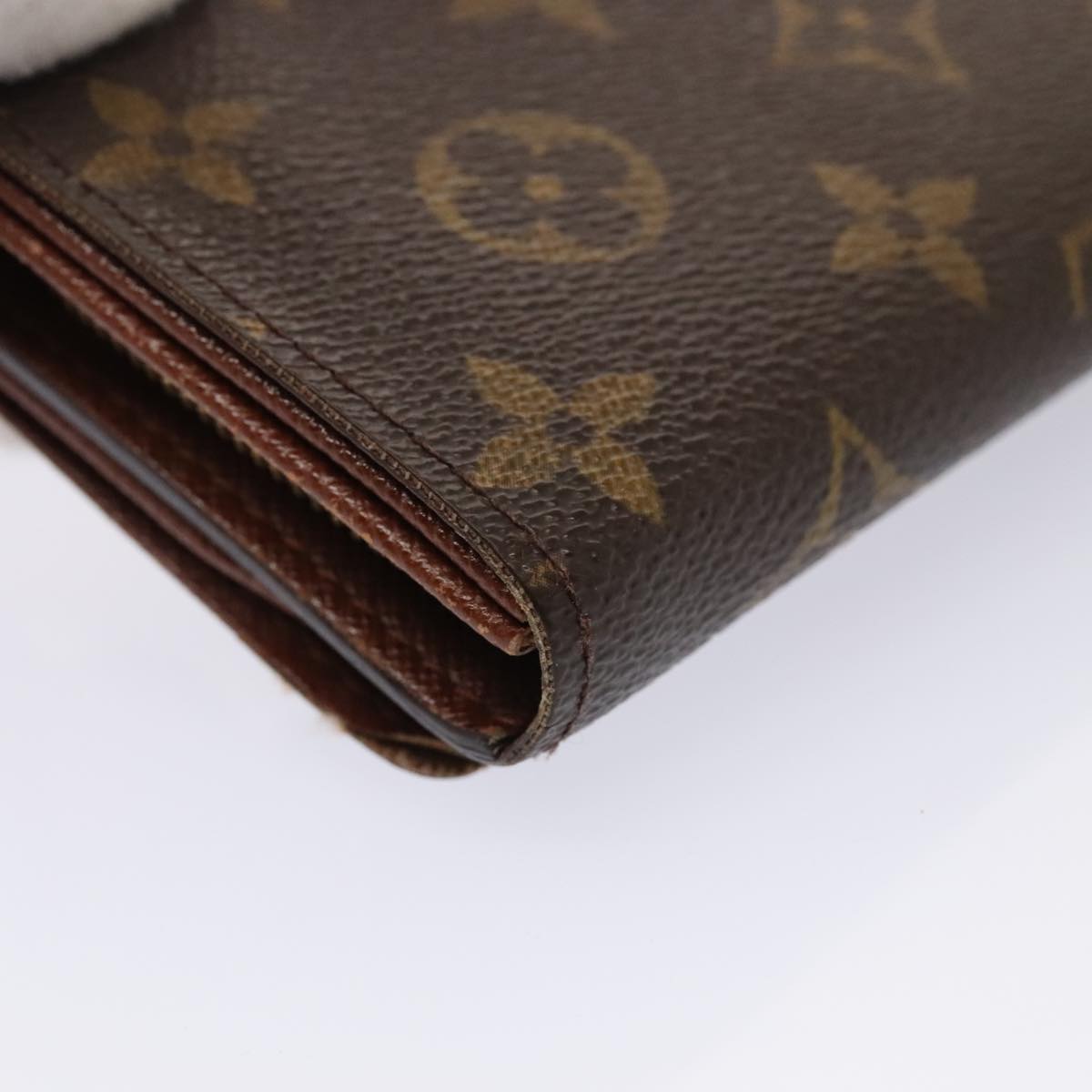 LOUIS VUITTON Monogram Portefeuille Tresol Wallet M61736 LV Auth 89482