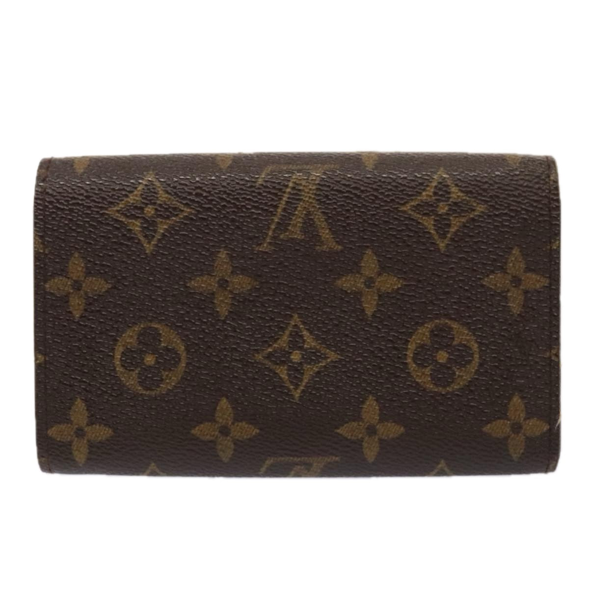 LOUIS VUITTON Monogram Portefeuille Tresol Wallet M61736 LV Auth 89482