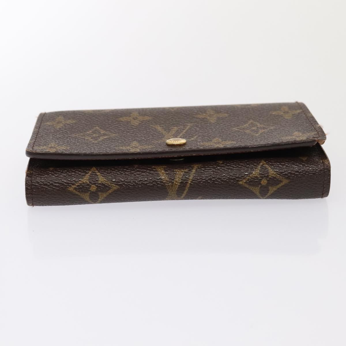 LOUIS VUITTON Monogram Portefeuille Tresol Wallet M61736 LV Auth 89482