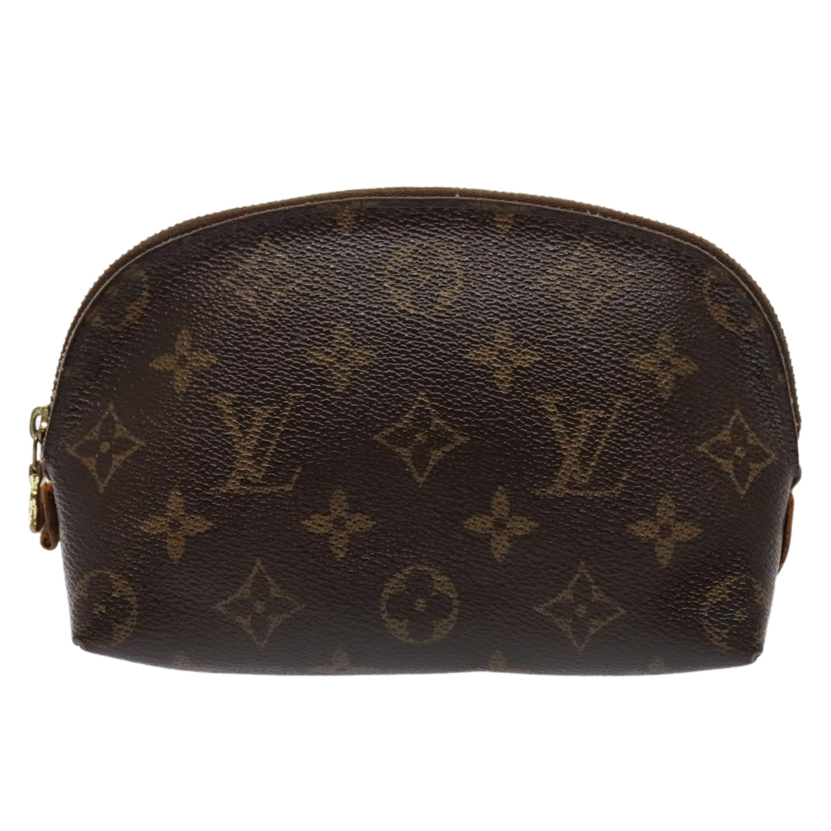 LOUIS VUITTON Monogram Pochette Cosmetic PM Cosmetic Pouch M47515 LV Auth 89491