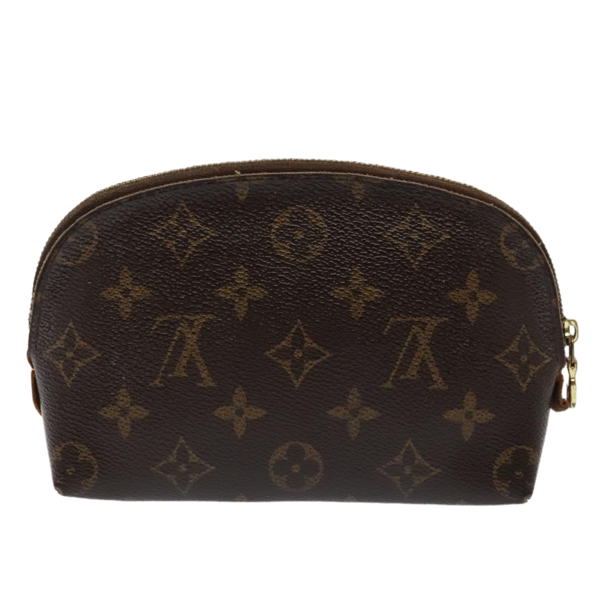 LOUIS VUITTON Monogram Pochette Cosmetic PM Cosmetic Pouch M47515 LV Auth 89491