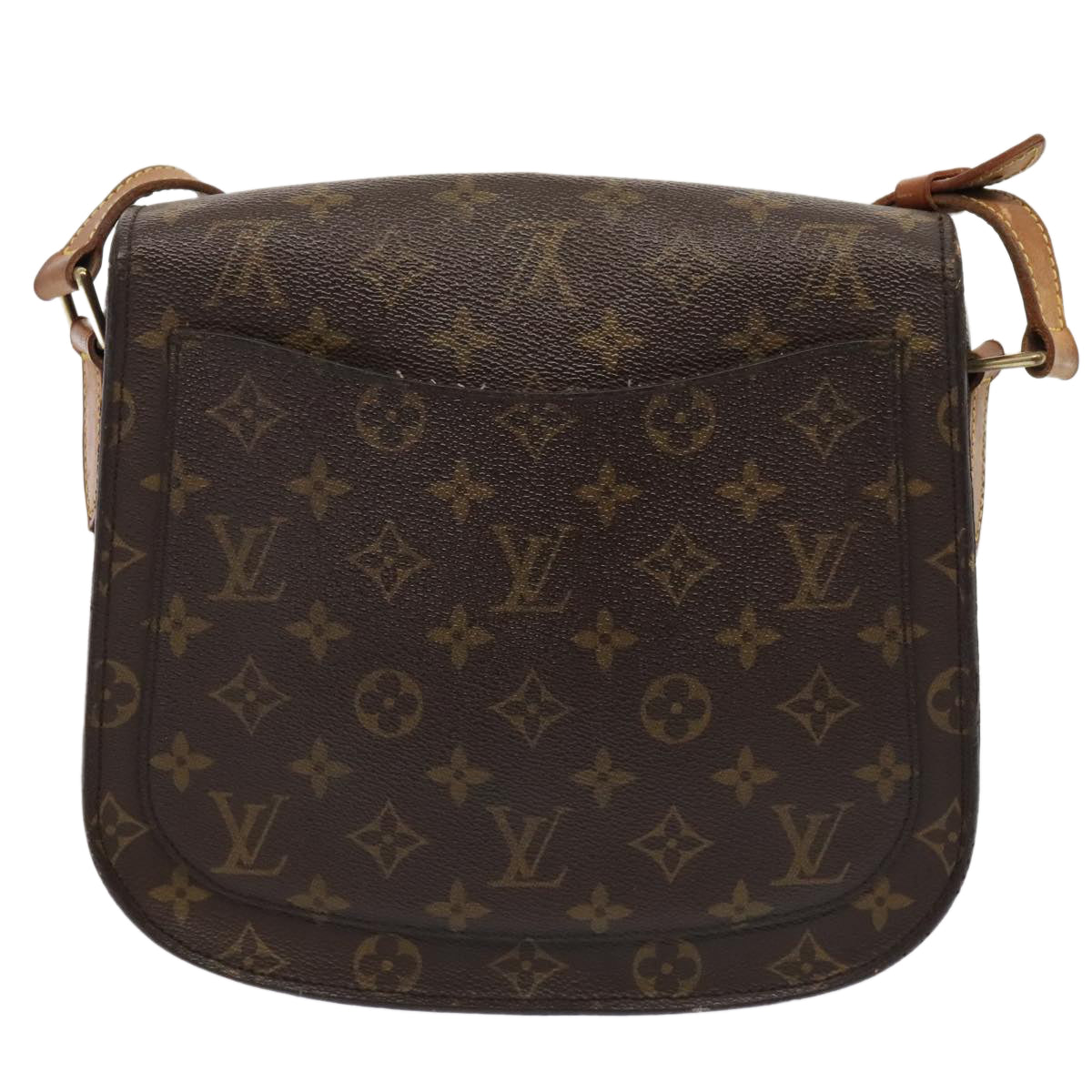 LOUIS VUITTON Monogram Saint Cloud GM Shoulder Bag M51242 LV Auth 89509