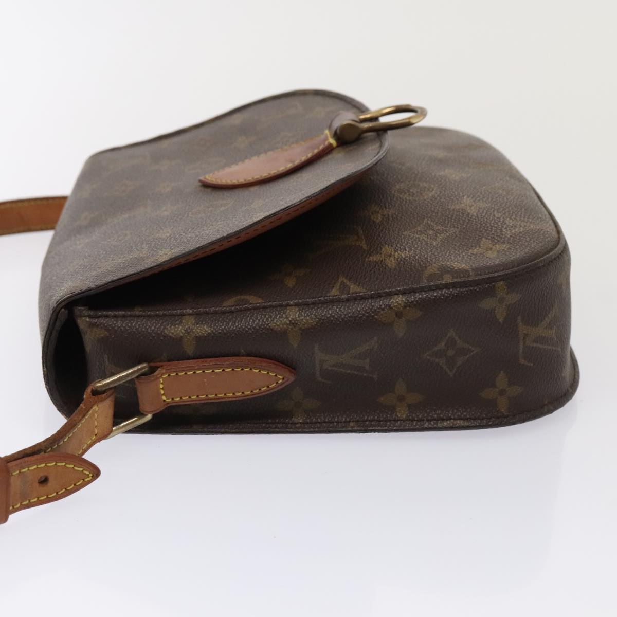LOUIS VUITTON Monogram Saint Cloud GM Shoulder Bag M51242 LV Auth 89509