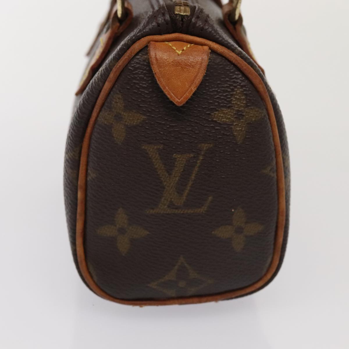 LOUIS VUITTON Monogram Mini Speedy Hand Bag M41534 LV Auth 89532