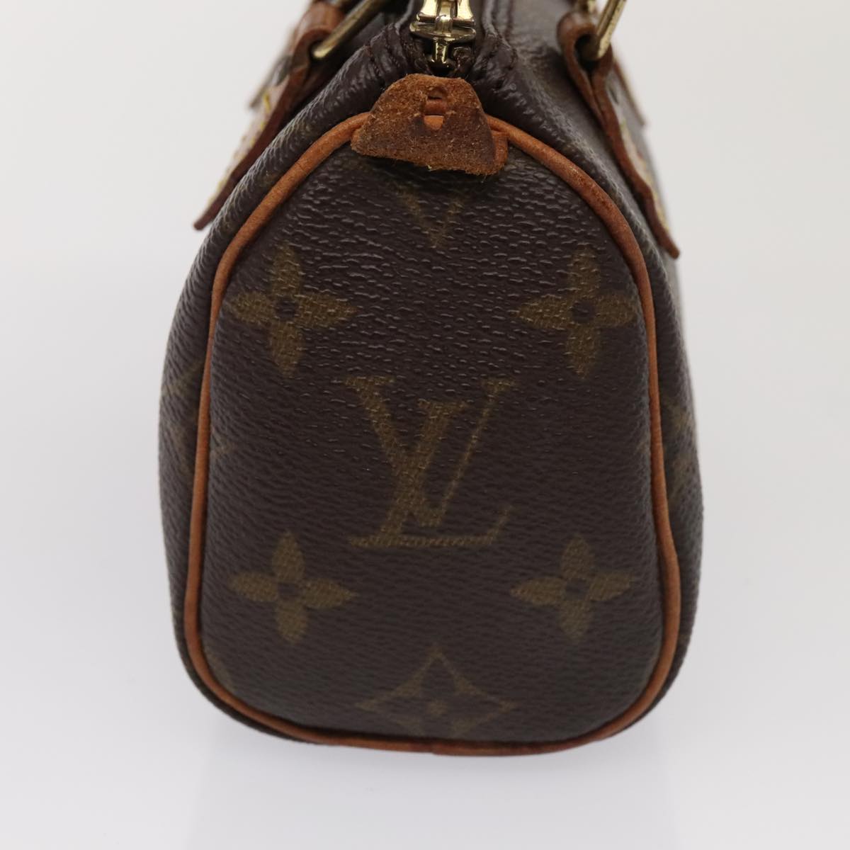 LOUIS VUITTON Monogram Mini Speedy Hand Bag M41534 LV Auth 89532