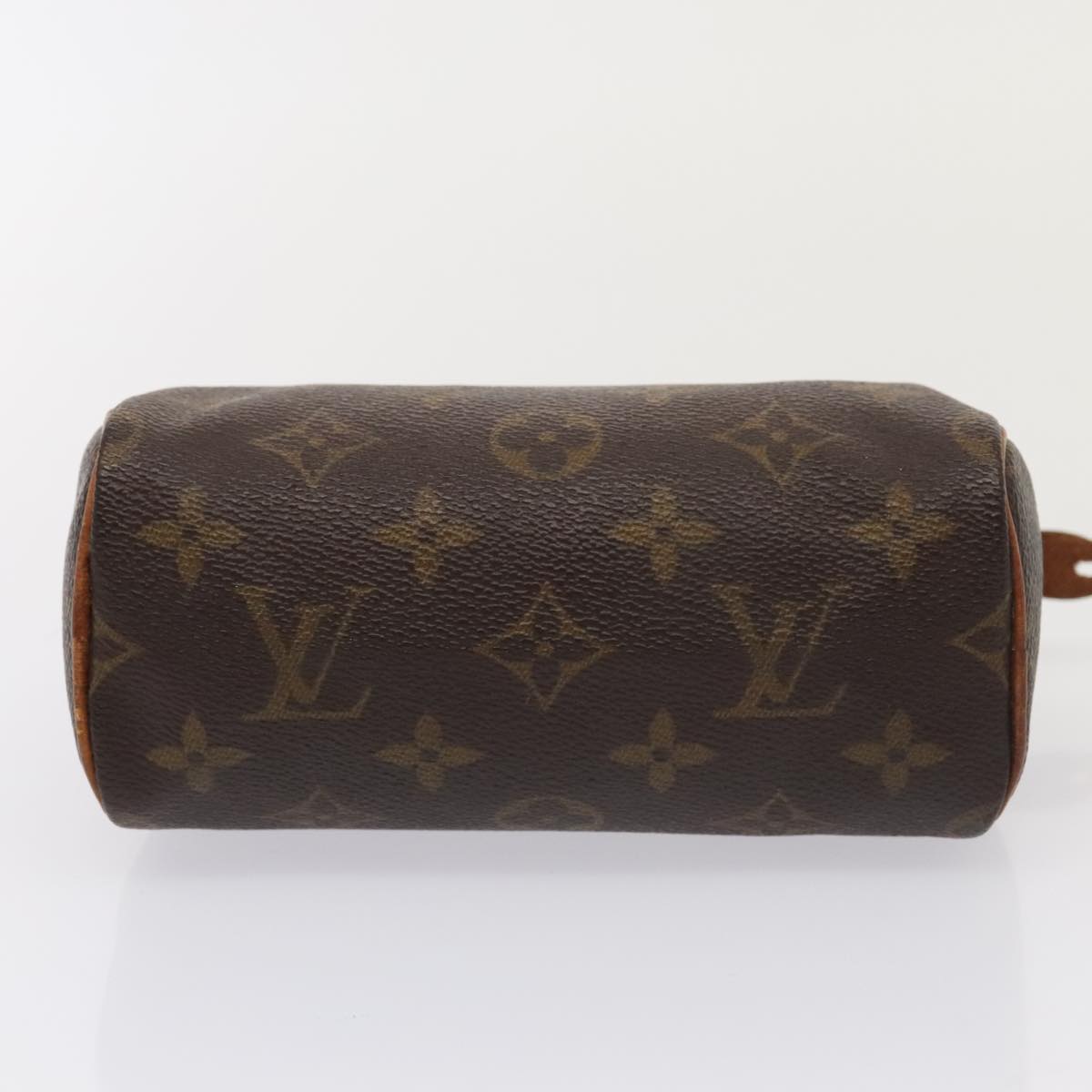 LOUIS VUITTON Monogram Mini Speedy Hand Bag M41534 LV Auth 89532