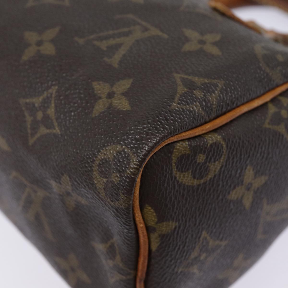 LOUIS VUITTON Monogram Mini Speedy Bandouliere Japon 88 Bag M99014 Auth 89548