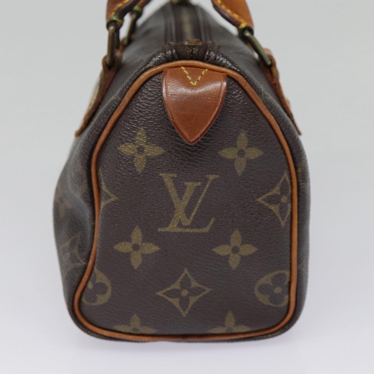 LOUIS VUITTON Monogram Mini Speedy Bandouliere Japon 88 Bag M99014 Auth 89548