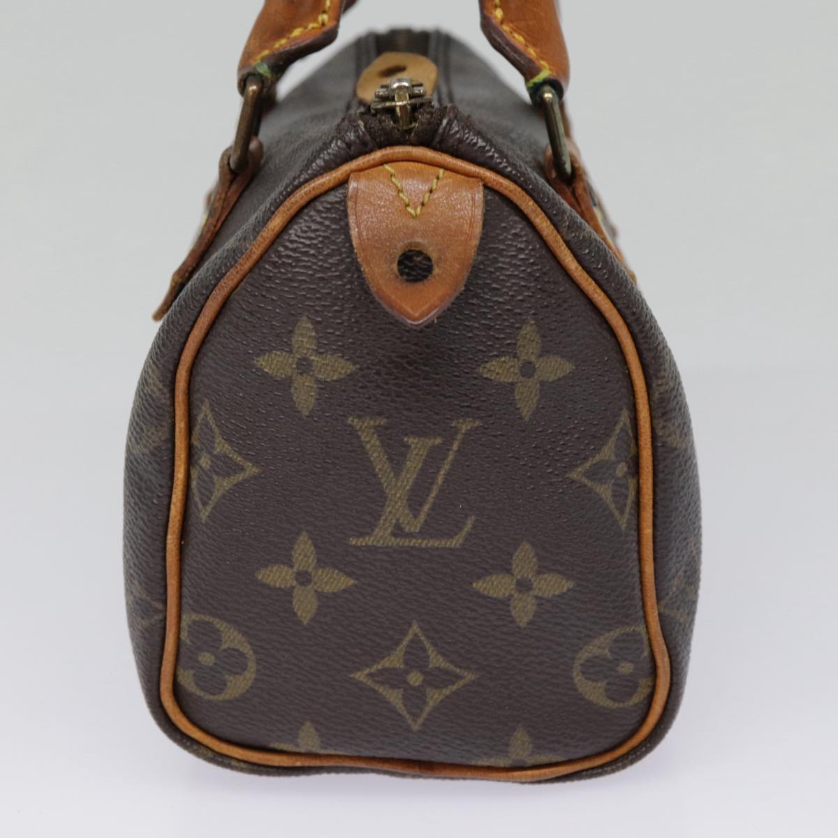 LOUIS VUITTON Monogram Mini Speedy Bandouliere Japon 88 Bag M99014 Auth 89548