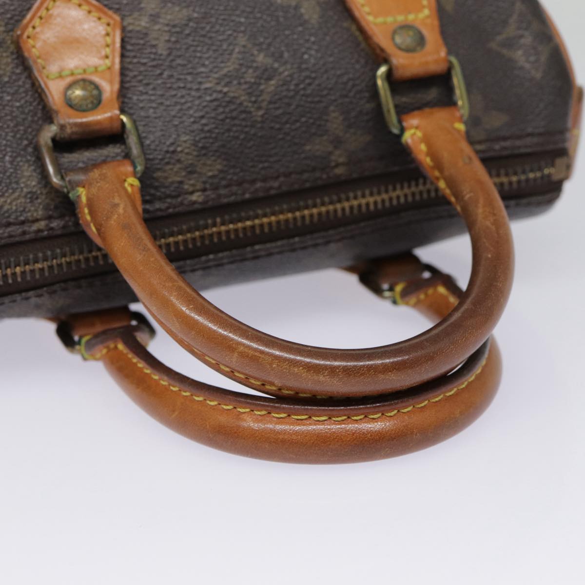 LOUIS VUITTON Monogram Mini Speedy Bandouliere Japon 88 Bag M99014 Auth 89548