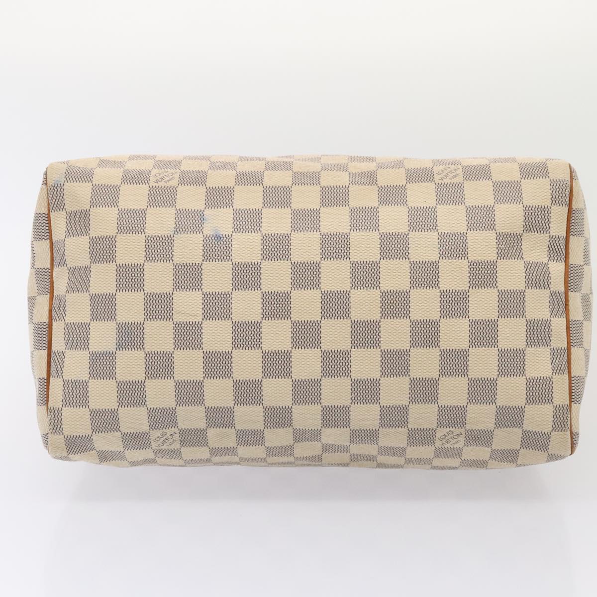 LOUIS VUITTON Damier Azur Speedy 30 Hand Bag N41533 LV Auth 89549