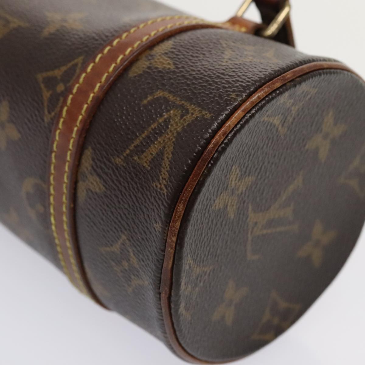 LOUIS VUITTON Monogram Papillon 19 Hand Bag M51389 LV Auth 89574