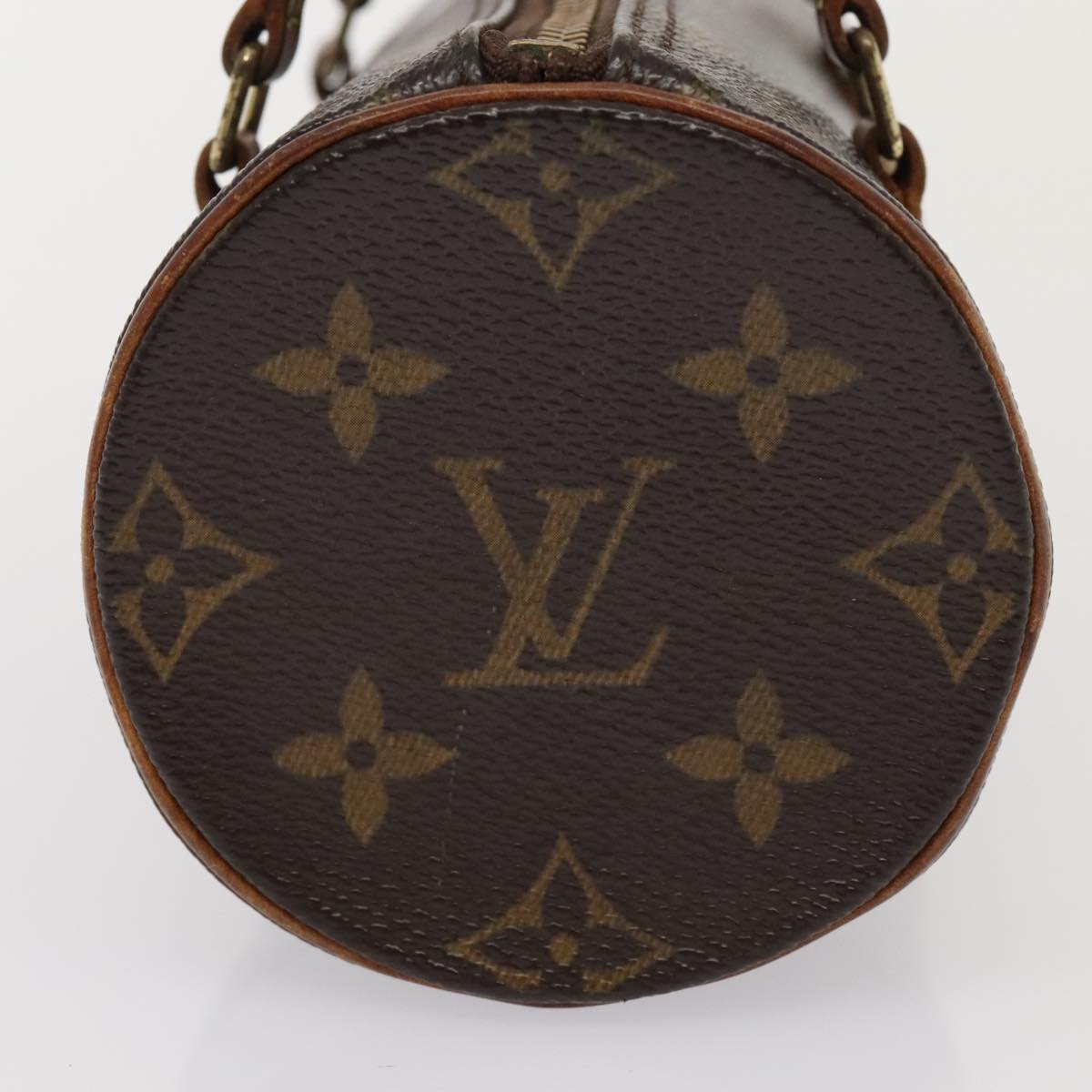 LOUIS VUITTON Monogram Papillon 19 Hand Bag M51389 LV Auth 89574