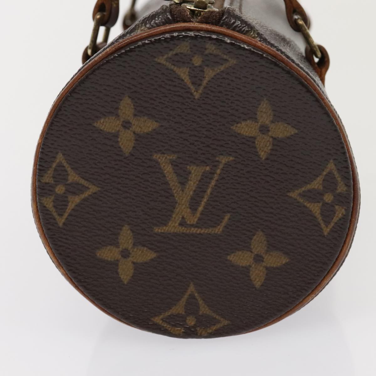 LOUIS VUITTON Monogram Papillon 19 Hand Bag M51389 LV Auth 89574