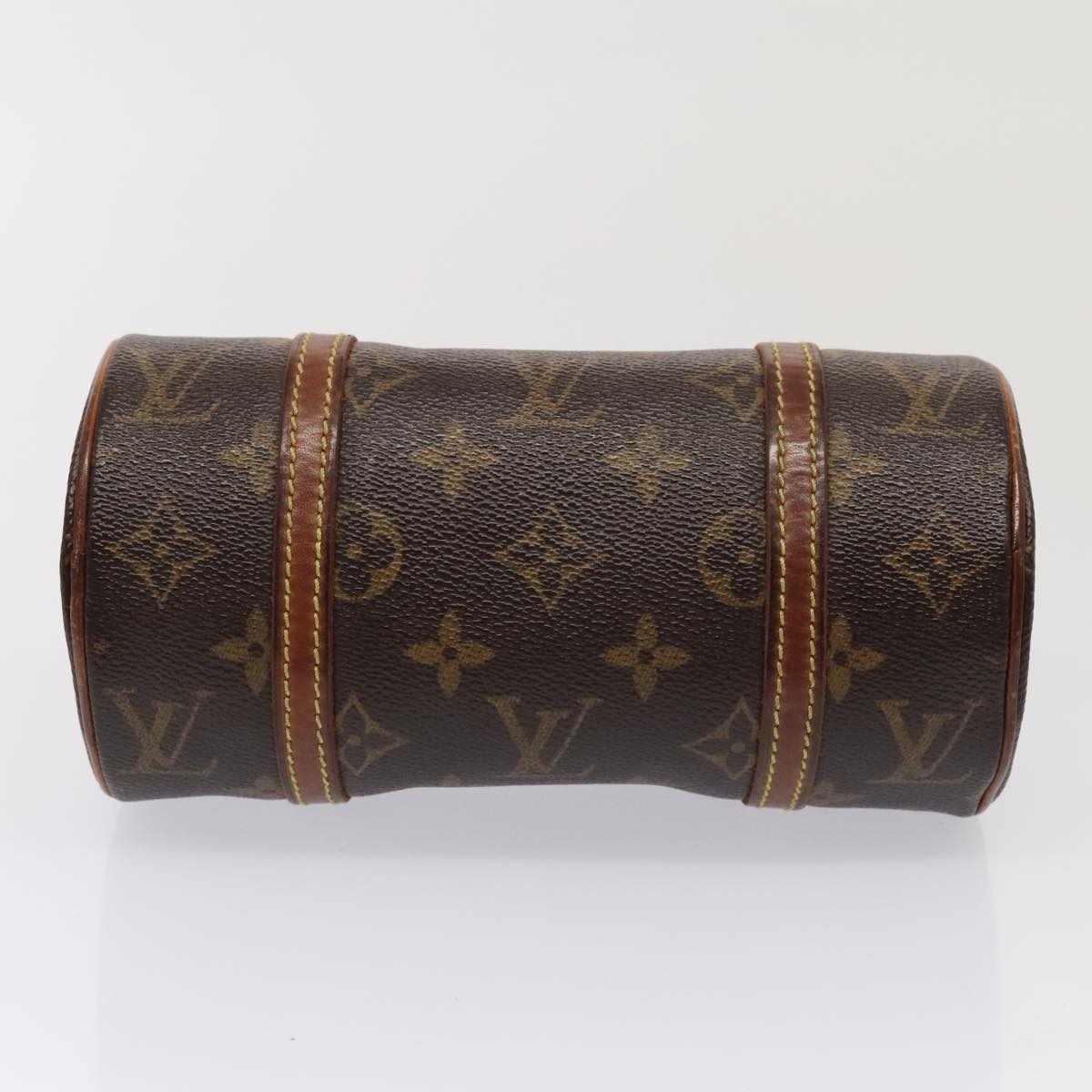 LOUIS VUITTON Monogram Papillon 19 Hand Bag M51389 LV Auth 89574